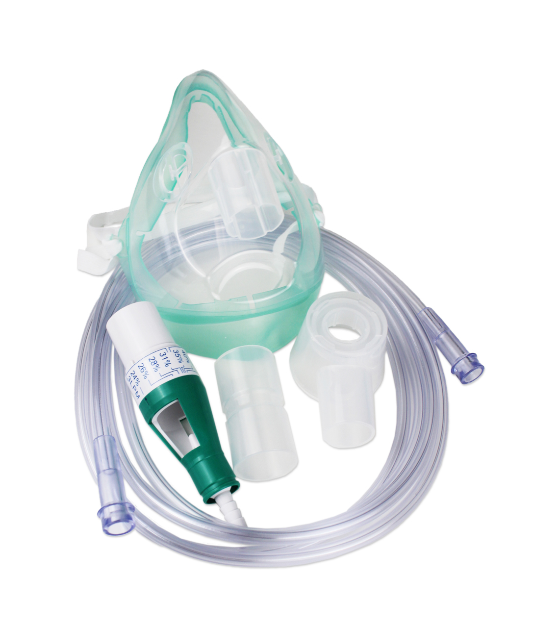 Maska tlenowa Venturiego bez PVC, XL