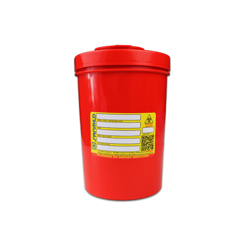 Pojemnik na odpady medyczne 1-1,5l