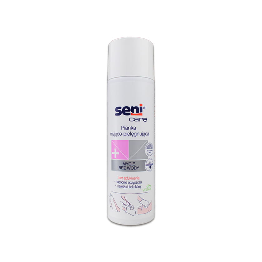Pianka myjąco-pielęgnująca Seni Care 500 ml